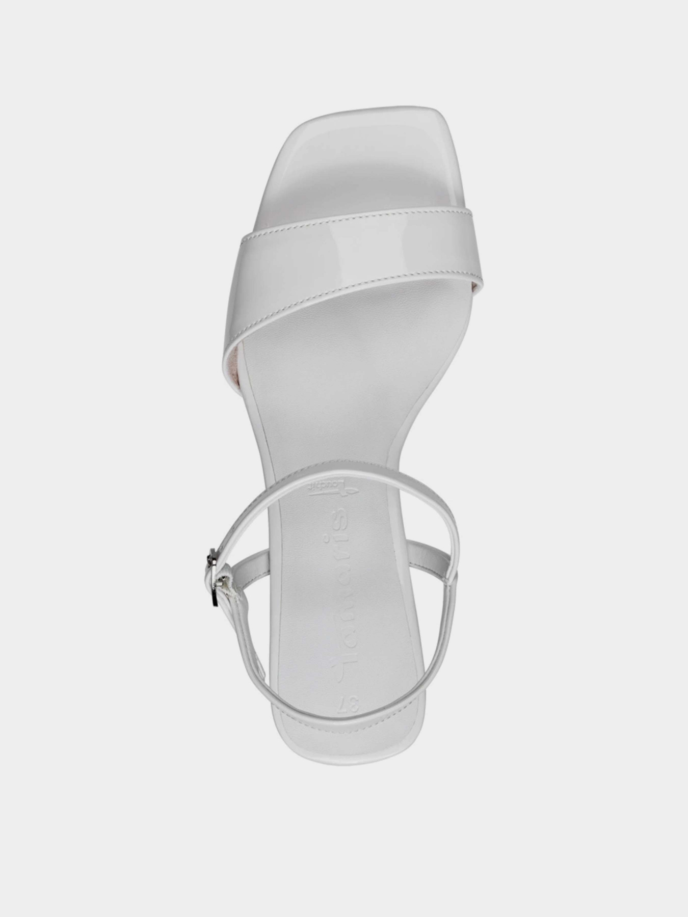 Босоножки Tamaris модель 1-1-28011-20 123 WHITE PATENT Фото
