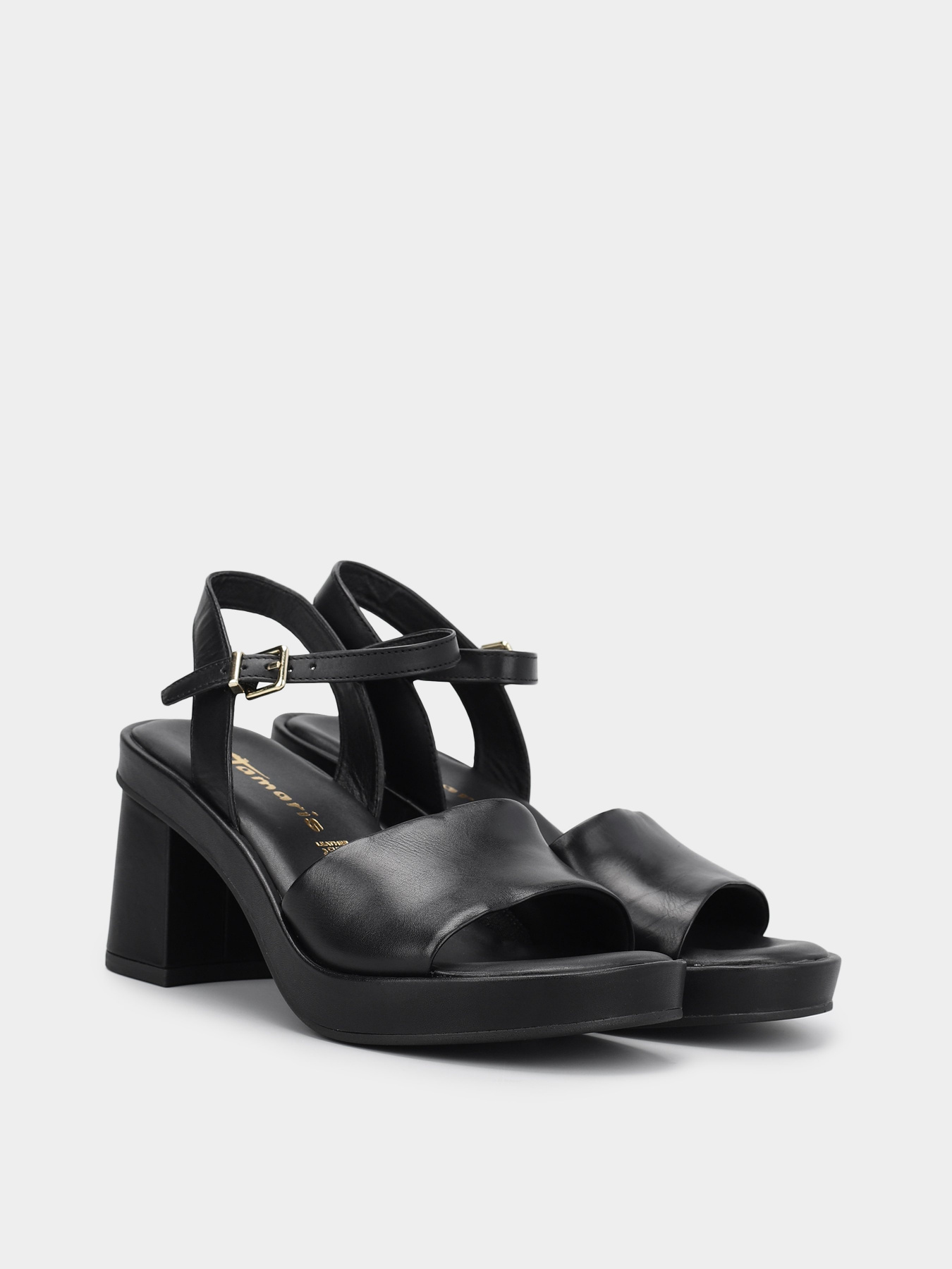 Босоножки Tamaris модель 1-1-28075-20 003 BLACK LEATHER Фото