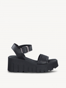 Босоніжки Tamaris модель 1-1-28712-20 003 BLACK LEATHER Фото