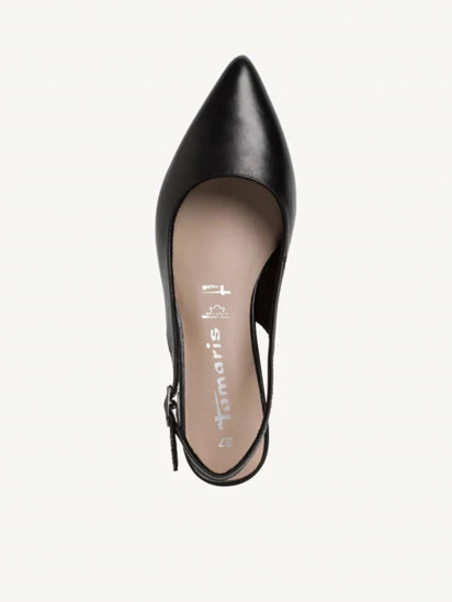 Босоніжки Tamaris модель 1-1-29500-20 003 BLACK LEATHER — фото 4 - INTERTOP