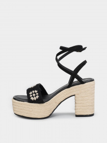 Босоножки Tamaris модель 1-1-28035-30 098 BLACK COMB Фото