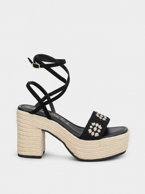 Босоножки Tamaris модель 1-1-28035-30 098 BLACK COMB Фото