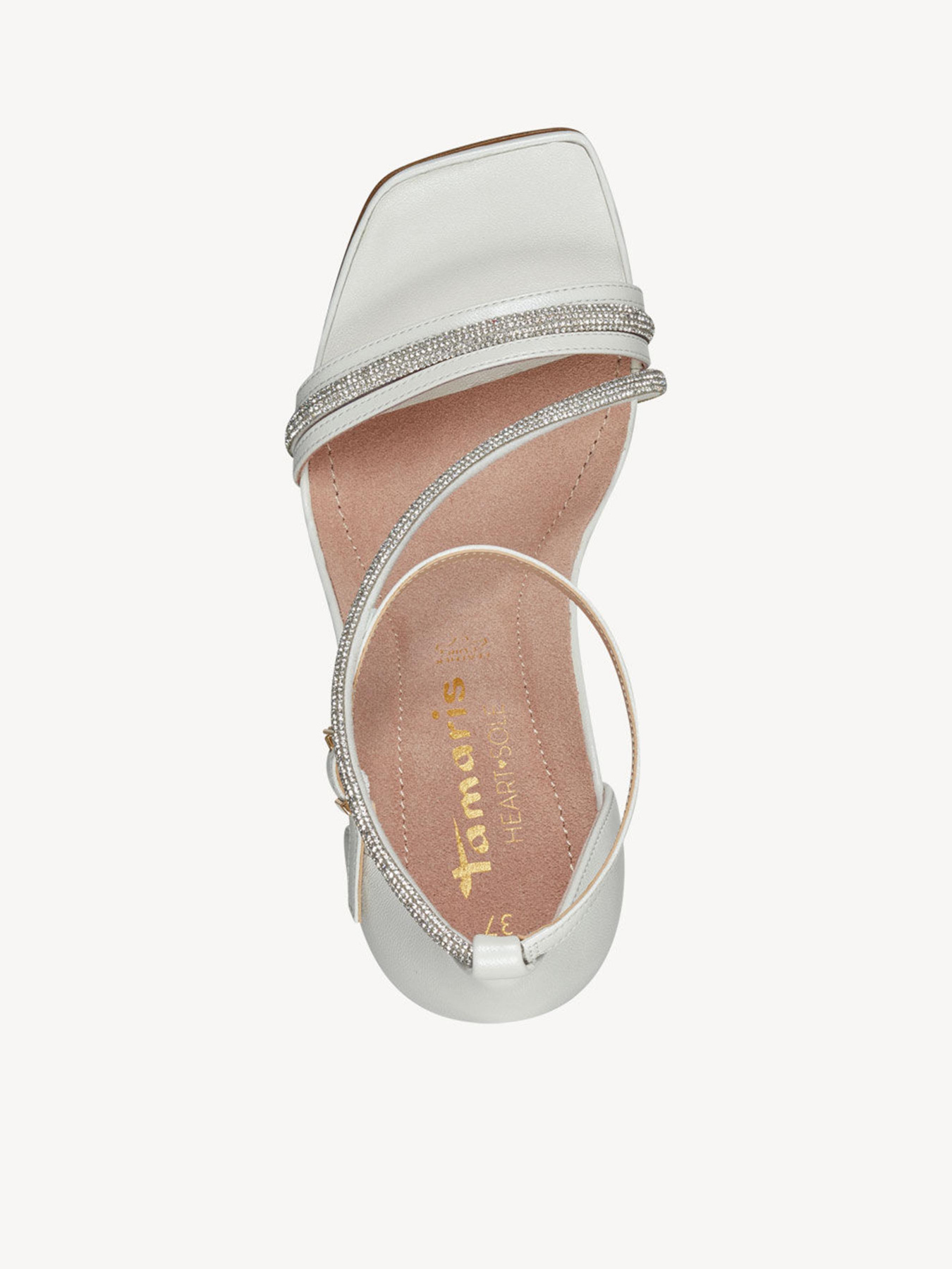 Босоножки Tamaris модель 1-1-28365-20 101 WHITE PEARL Фото