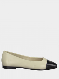 Балетки Tamaris модель 1-1-22105-26 223 IVORY/BLACK Фото