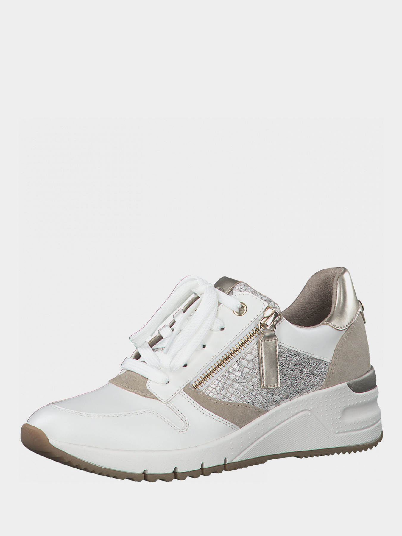 Кроссовки Tamaris модель 1-1-23702-26 228 WHT/LT.GOLD CO Фото
