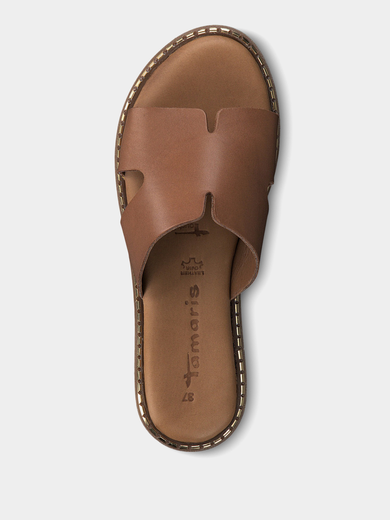 Шльопанці Tamaris модель 1-1-27135-26 305 COGNAC Шльопанці Tamaris модель 1-1-27135-26 305 COGNAC Фото