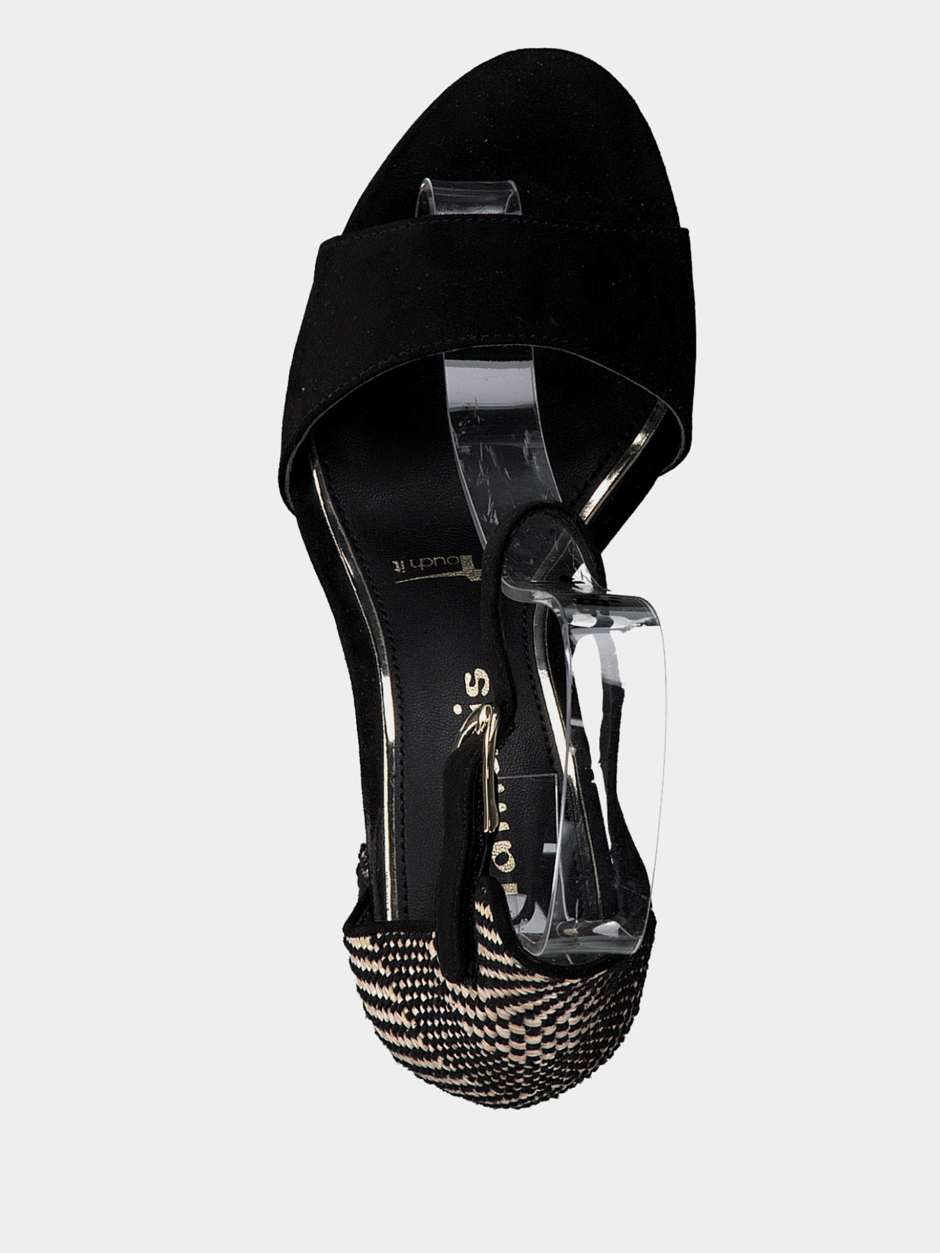 Босоножки Tamaris модель 1-1-28356-26 098 BLACK COMB Фото