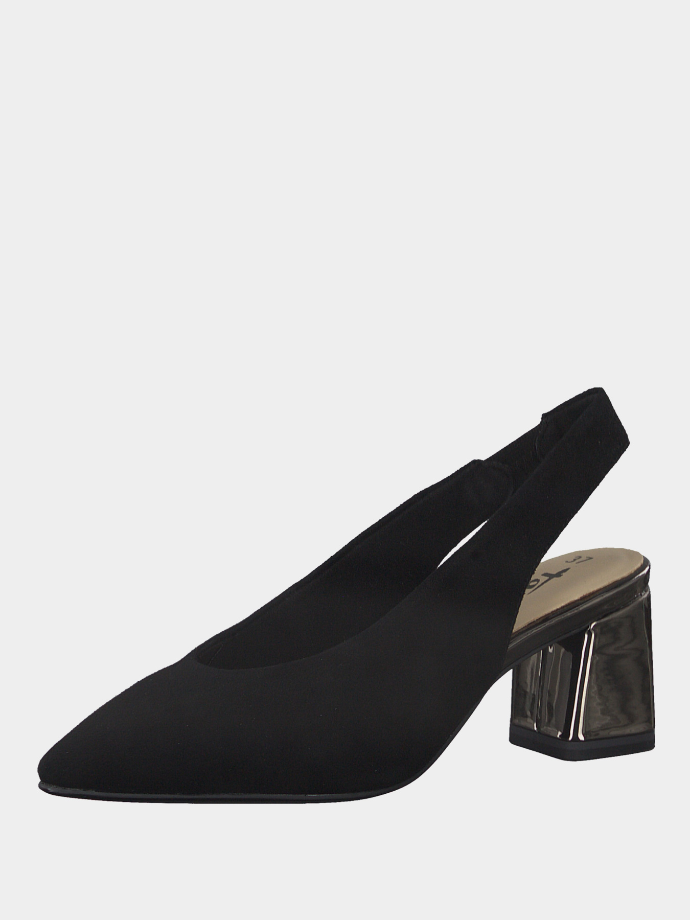 Босоножки Tamaris модель 1-1-29619-26 027 BLK SUEDE/GALV Фото