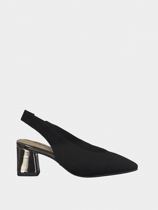 Босоножки Tamaris модель 1-1-29619-26 027 BLK SUEDE/GALV Фото