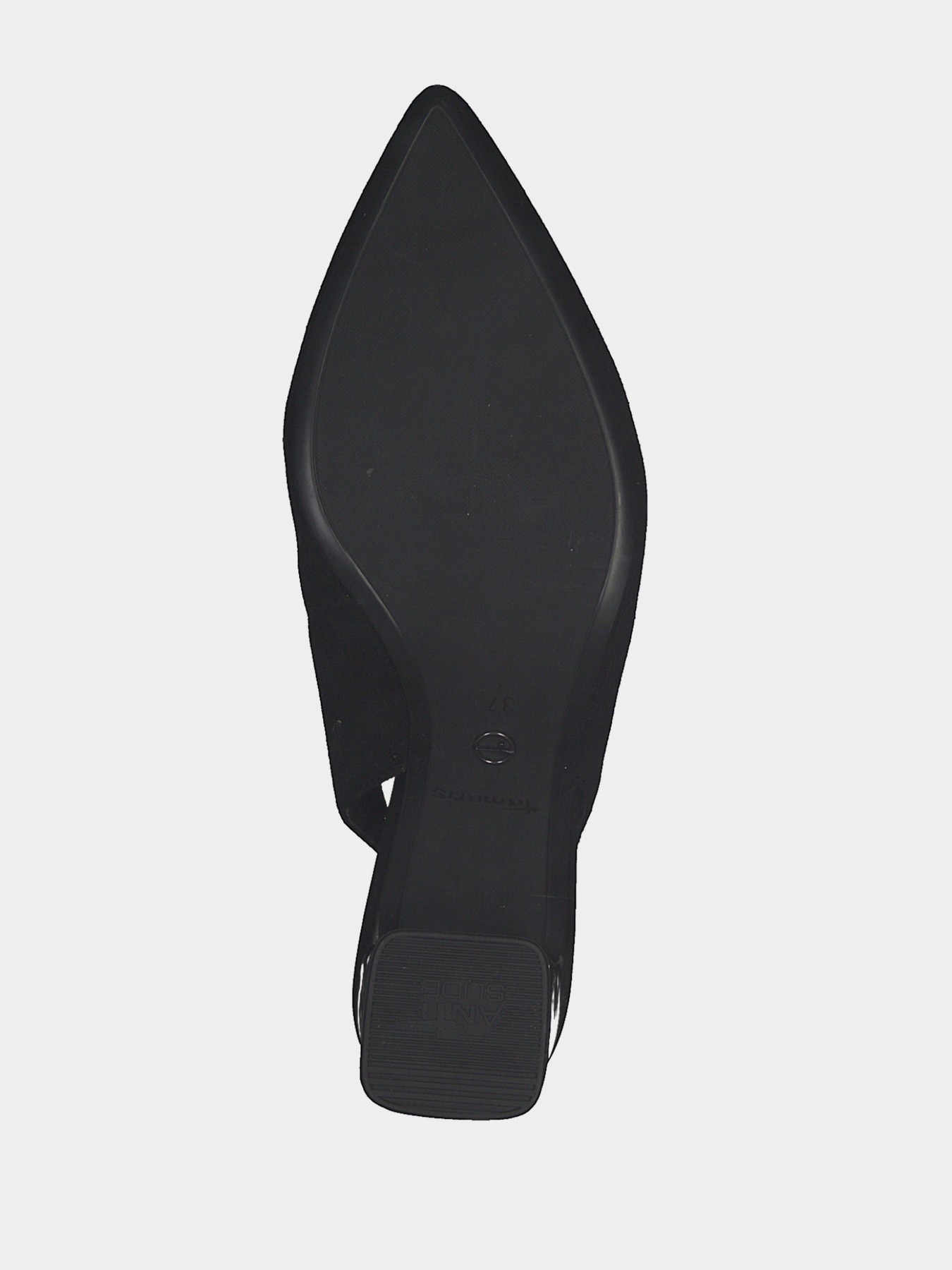 Босоніжки Tamaris модель 1-1-29619-26 027 BLK SUEDE/GALV Босоніжки Tamaris модель 1-1-29619-26 027 BLK SUEDE/GALV Фото