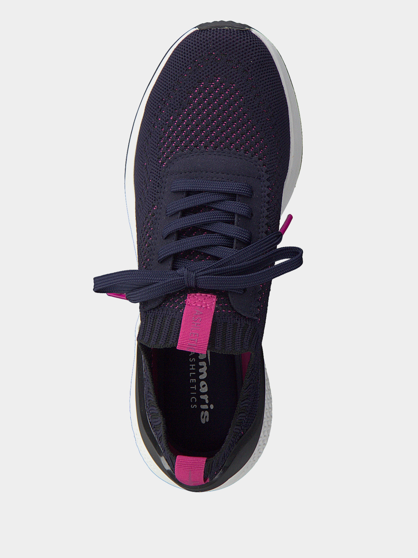Кроссовки Tamaris модель 1-1-23714-26 870 NAVY/MAGENTA Фото