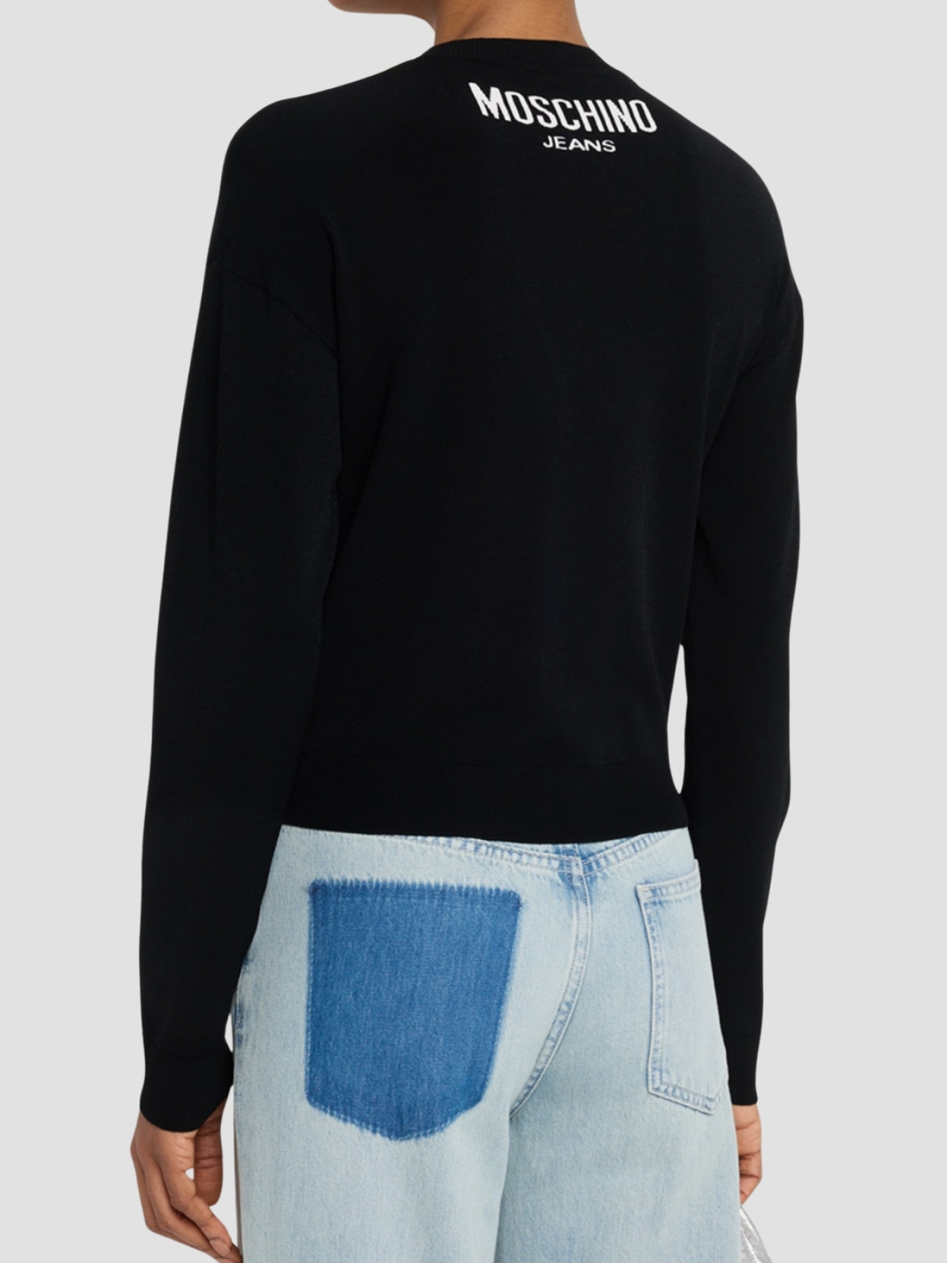 Жіночий чорний джемпер Moschino модель J0903.8201;2029 Фото