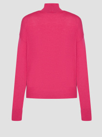 Женский розовый шерстяной гольф Moschino модель J0904.8700;2217 Женский розовый шерстяной гольф Moschino модель J0904.8700;2217 Фото