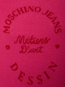 Женский розовый шерстяной гольф Moschino модель J0904.8700;2217 Женский розовый шерстяной гольф Moschino модель J0904.8700;2217 Фото