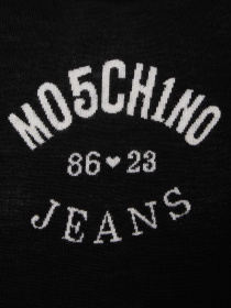 Жіночий чорний вовняний джемпер Moschino модель J0931.8700;3555 Жіночий чорний вовняний джемпер Moschino модель J0931.8700;3555 Фото
