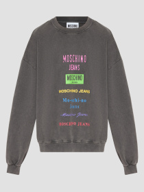 Женский темно-серый свитшот Moschino модель J1706.8234;5499 Женский темно-серый свитшот Moschino модель J1706.8234;5499 Фото