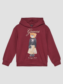 Дитяче червоне худі Guеss Kids модель J5BQ26.KAD74;G5A9 Фото