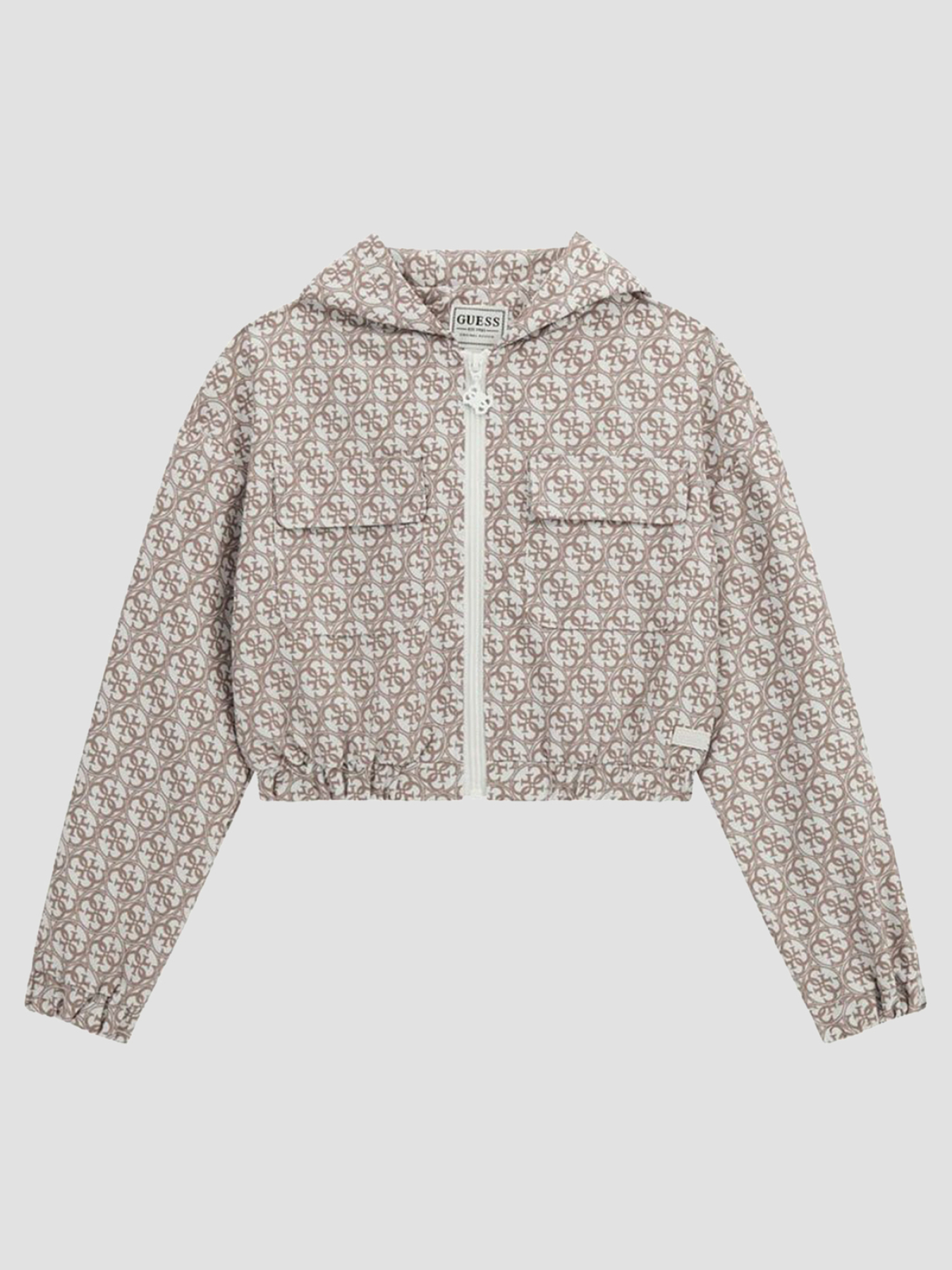 Дитяча вітровка з візерунком Guеss Kids модель J5RQ03.WH2K0;P1IQ Фото