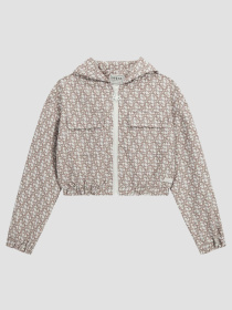 Дитяча вітровка з візерунком Guеss Kids модель J5RQ03.WH2K0;P1IQ Фото