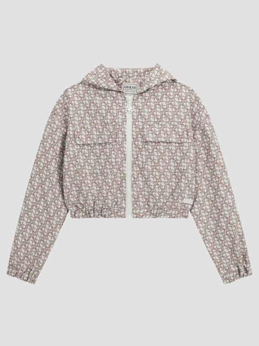 Детская ветровка с узором Guеss Kids модель J5RQ03.WH2K0;P1IQ Фото