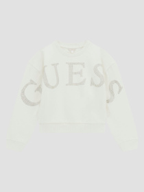 Детский белый свитшот Guеss Kids модель J5YQ09.KAV34;G012 Детский белый свитшот Guеss Kids модель J5YQ09.KAV34;G012 Фото