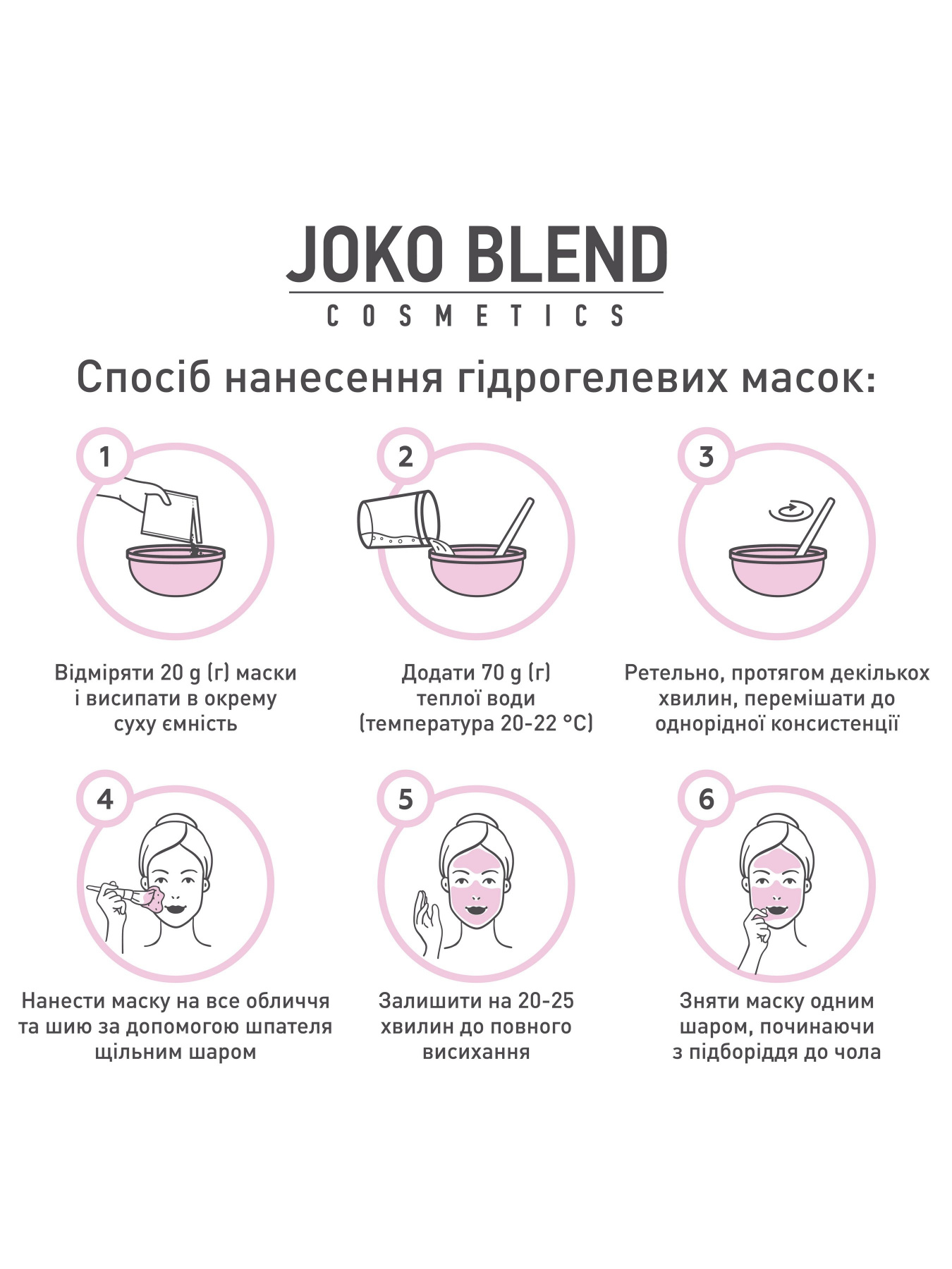 Маска гідрогелева Joko Blend модель 834240 Фото
