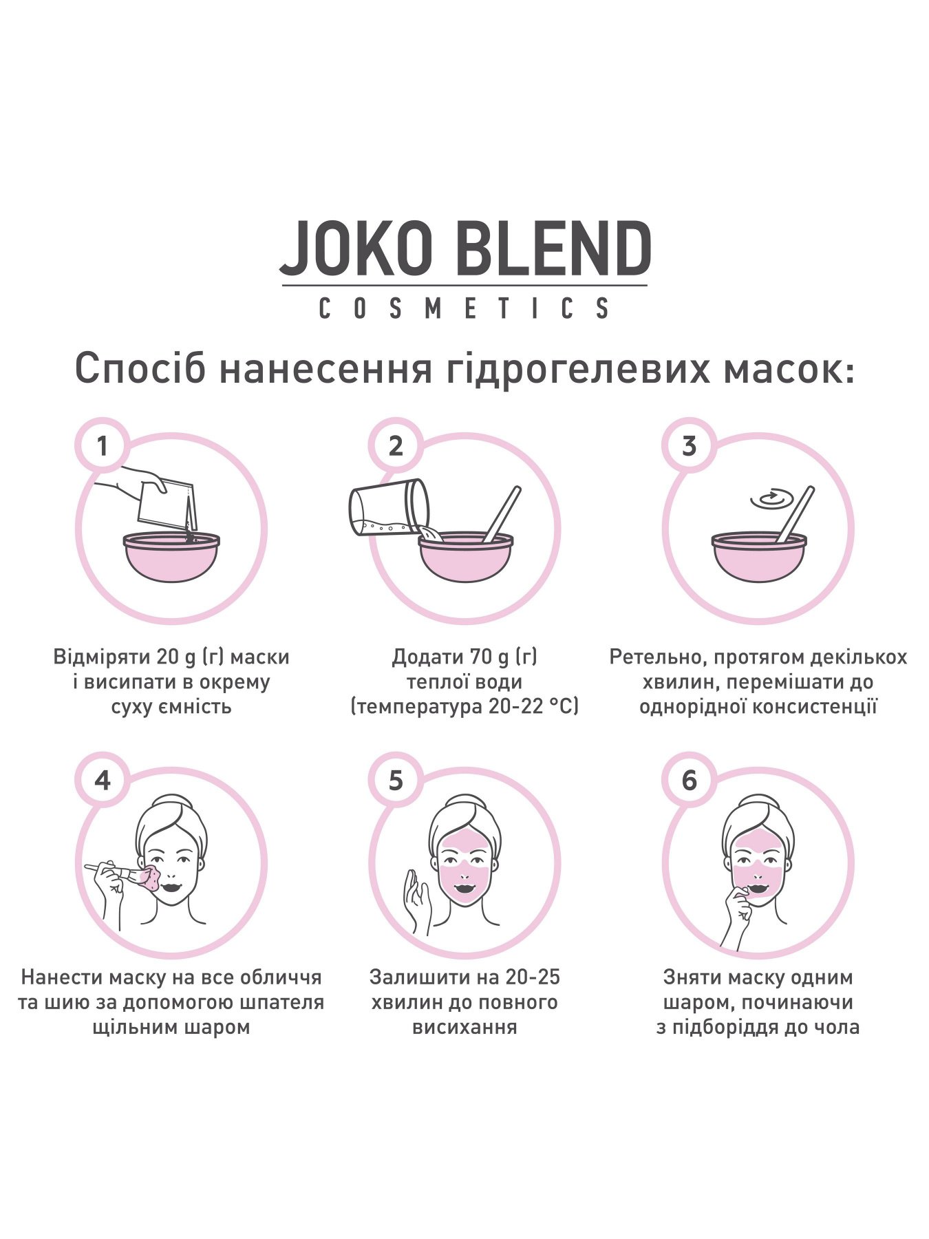 Маска гидрогелевая Joko Blend модель 834244 Фото