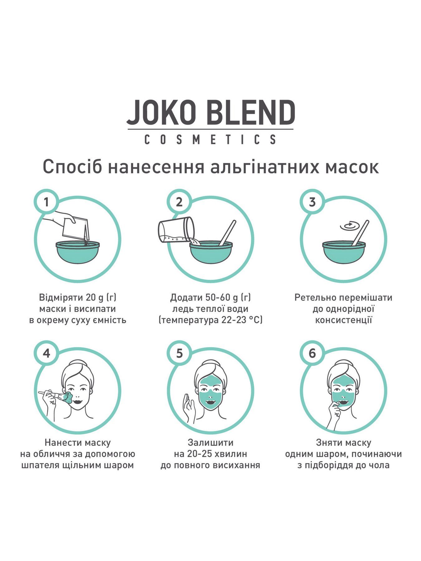Альгінатна маска Joko Blend модель 901283 Фото
