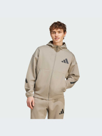 Коричневий - Кофта adidas ZNE