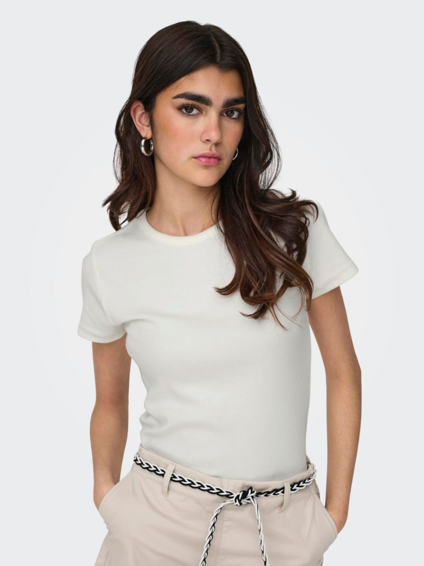 Футболка JDY модель 15314449_Cloud Dancer Фото