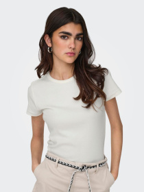 Футболка JDY модель 15314449_Cloud Dancer Фото