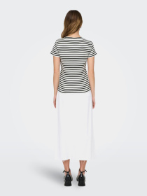 Футболка JDY модель 15314449_Cloud Dancer BLACK Фото