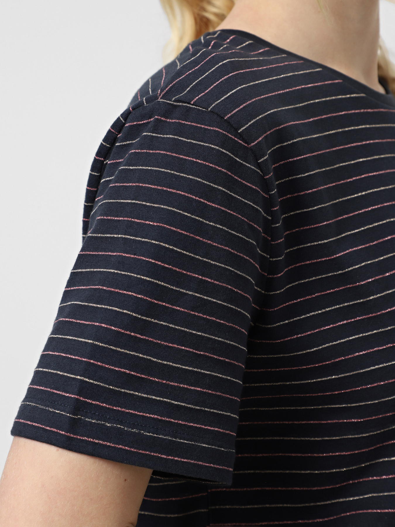 Футболка JDY модель 15339302_Total Eclipse LUREX STRIPE Фото