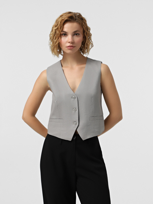 Класичний жилет JDY модель 15324995_Wild Dove Фото