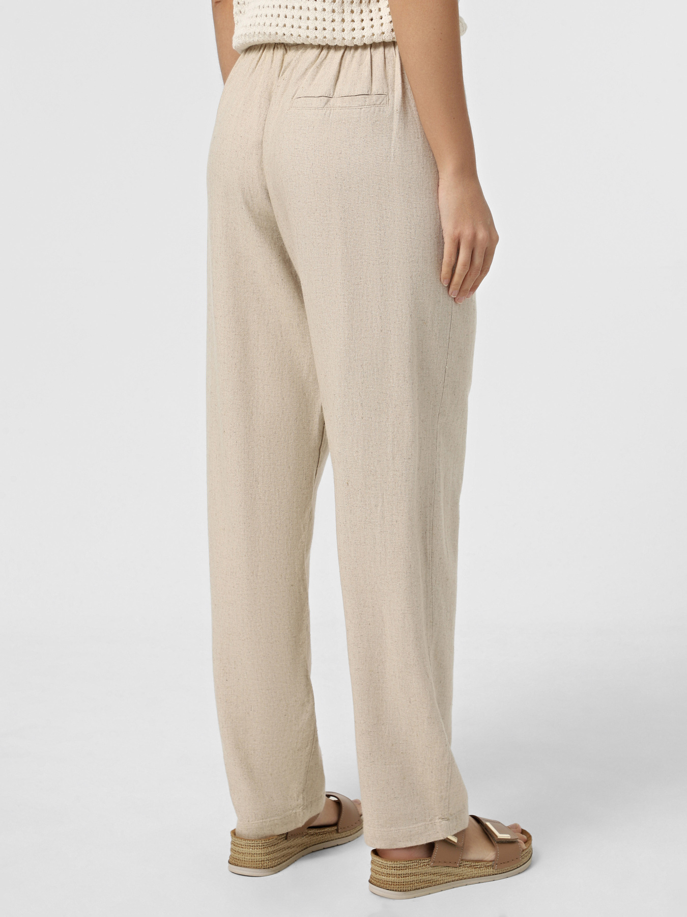 Брюки повседневные JDY модель 15338798_Oatmeal MELANGE Фото