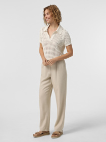 Брюки повседневные JDY модель 15338798_Oatmeal MELANGE Фото