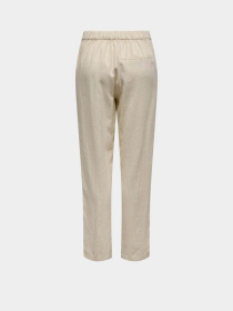 Брюки повседневные JDY модель 15338798_Oatmeal MELANGE Фото