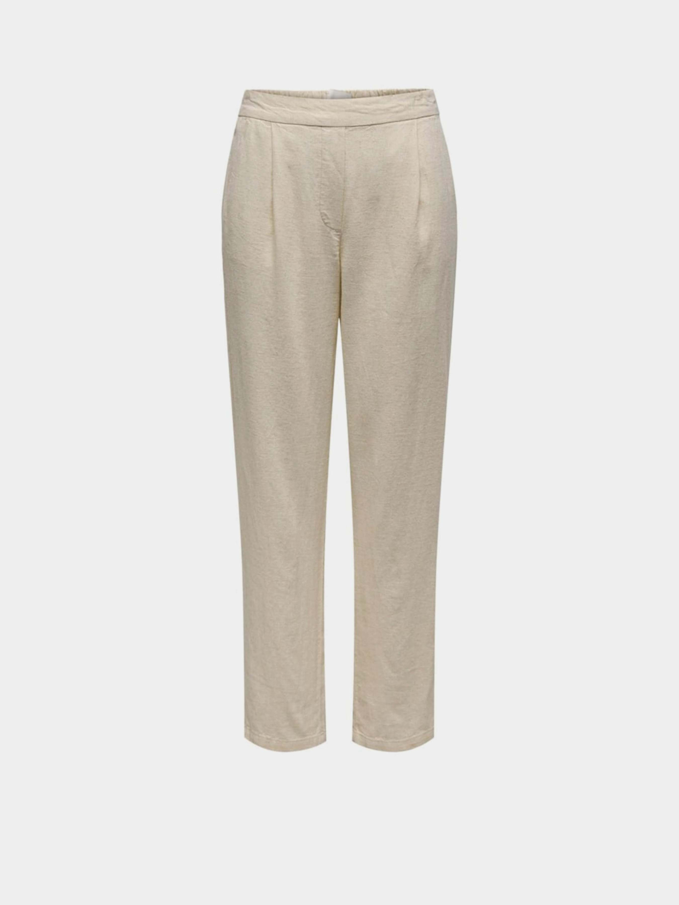 Повседневные штаны JDY модель 15338798_Oatmeal MELANGE Повседневные штаны JDY модель 15338798_Oatmeal MELANGE Фото