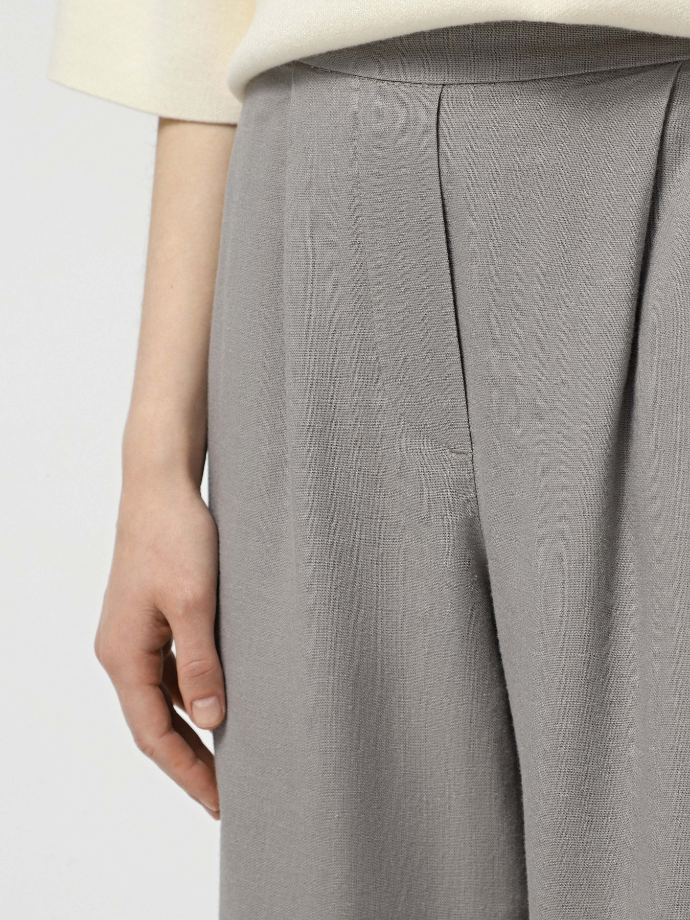 Повседневные штаны JDY модель 15338798_Wild Dove Фото