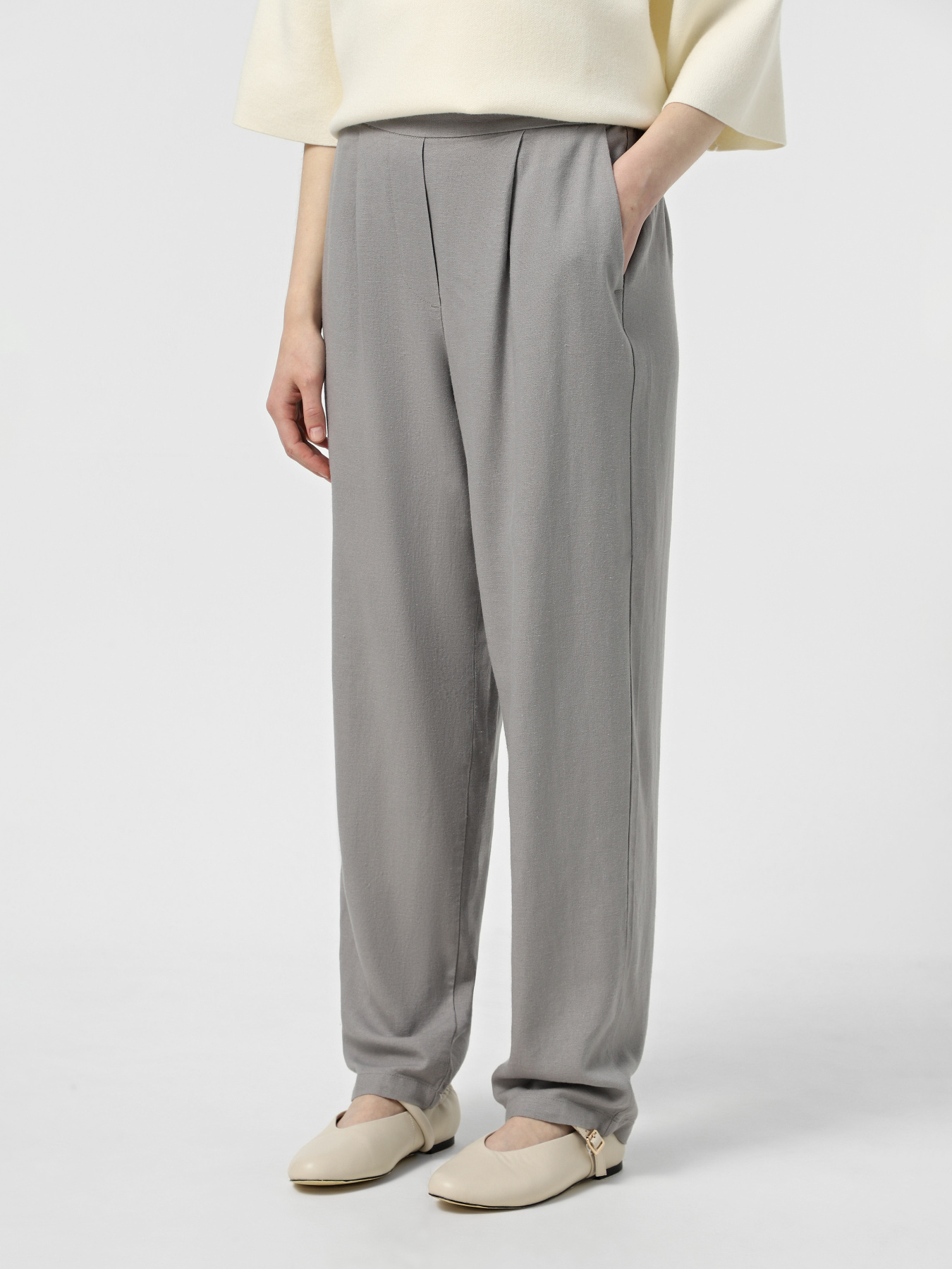 Повседневные штаны JDY модель 15338798_Wild Dove Фото