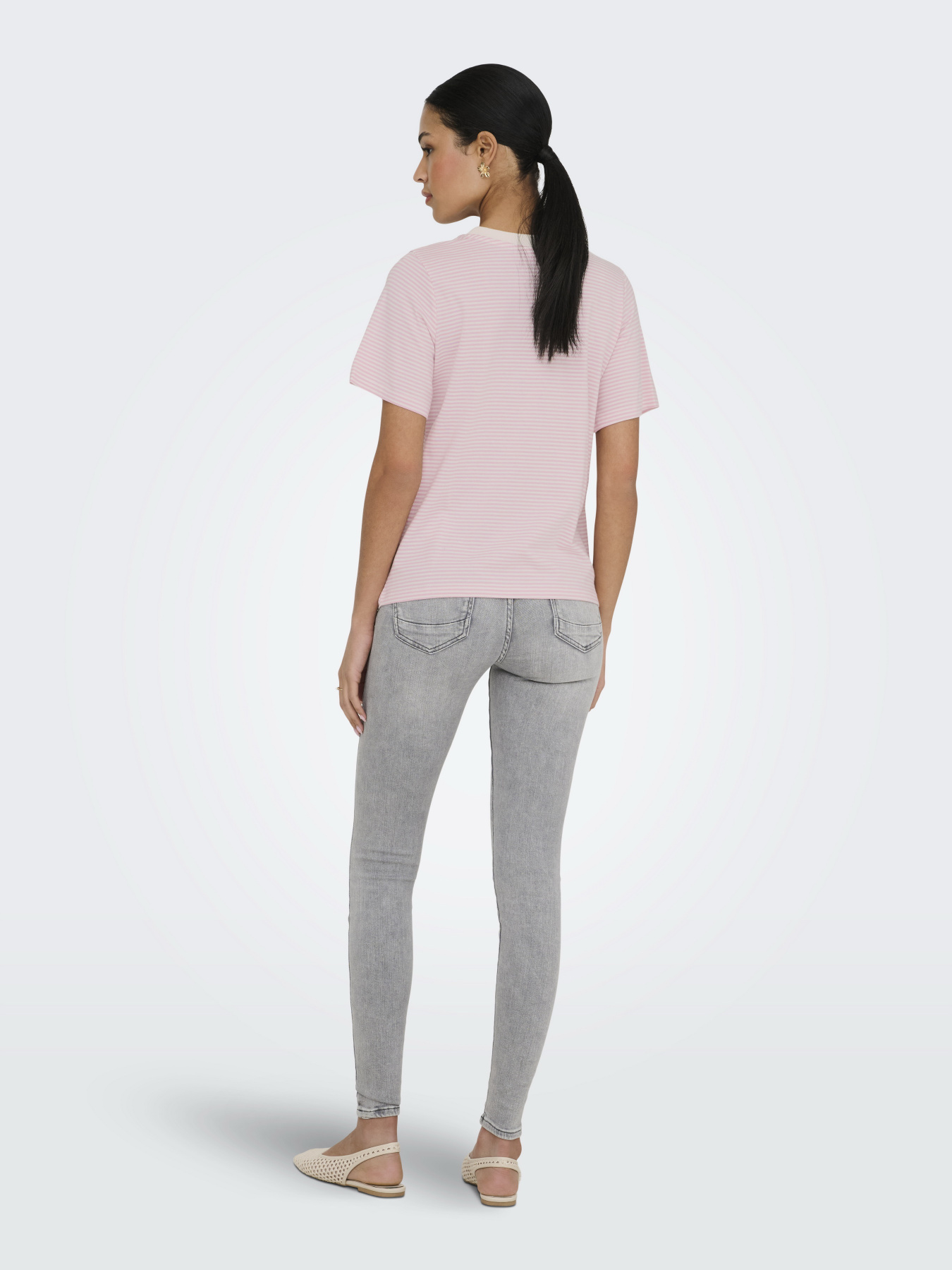 Футболка JDY модель 15298612_Cloud Dancer FRAGRANT LILA Фото