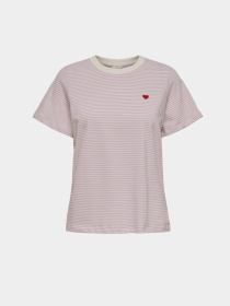 Футболка JDY модель 15298612_Cloud Dancer FRAGRANT LILA Фото