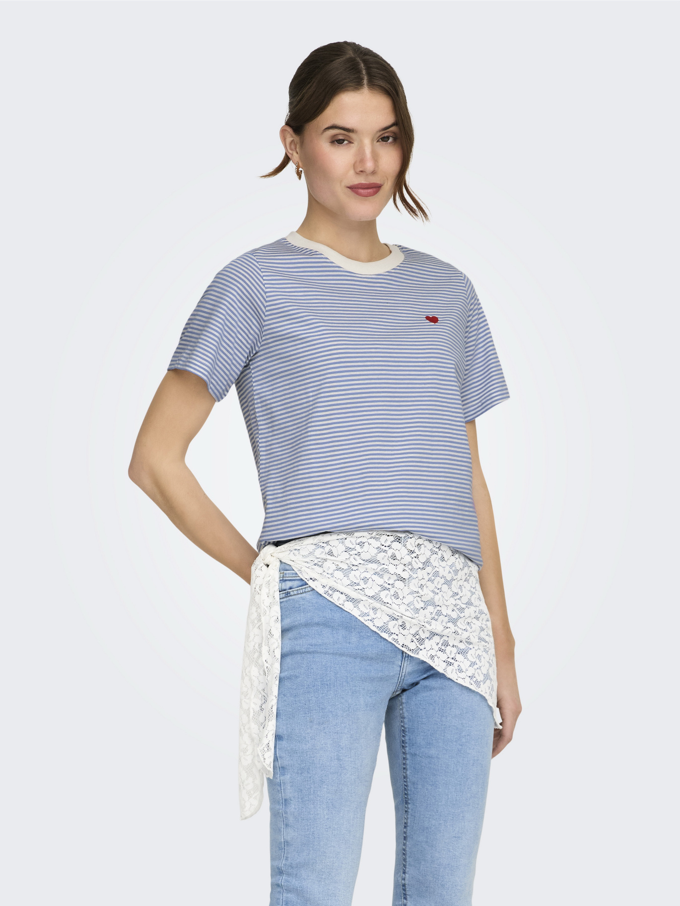 Футболка JDY модель 15298612_Ebb And Flow CD STRIPES AN Футболка JDY модель 15298612_Ebb And Flow CD STRIPES AN Фото