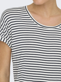 Футболка JDY модель 15325267_Cloud Dancer SKY CAPTAIN Футболка JDY модель 15325267_Cloud Dancer SKY CAPTAIN Фото