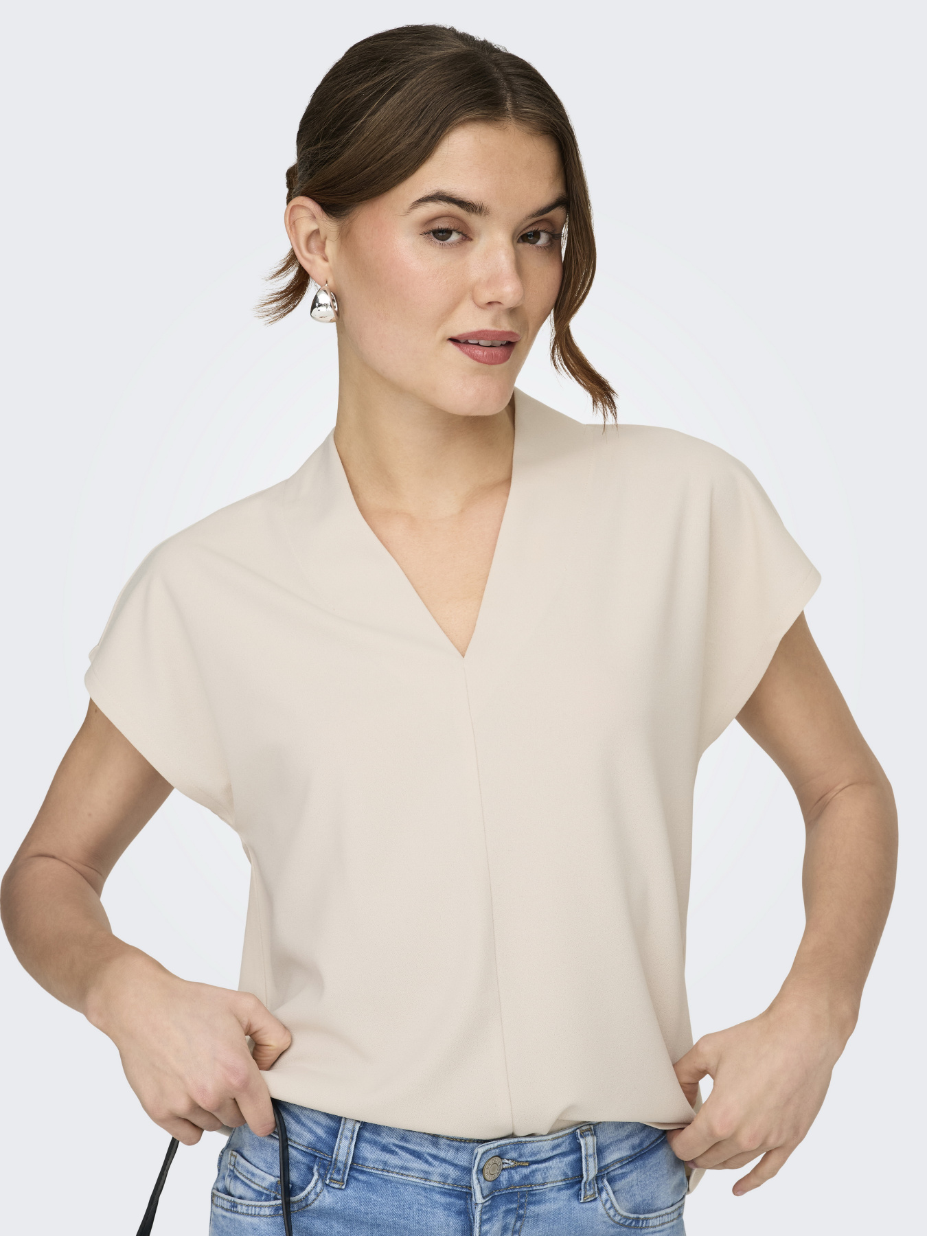 Футболка JDY модель 15363209_Sandshell Футболка JDY модель 15363209_Sandshell Фото