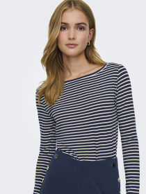 Лонгслів JDY модель 15364527_Sky Captain Лонгслів JDY модель 15364527_Sky Captain Фото