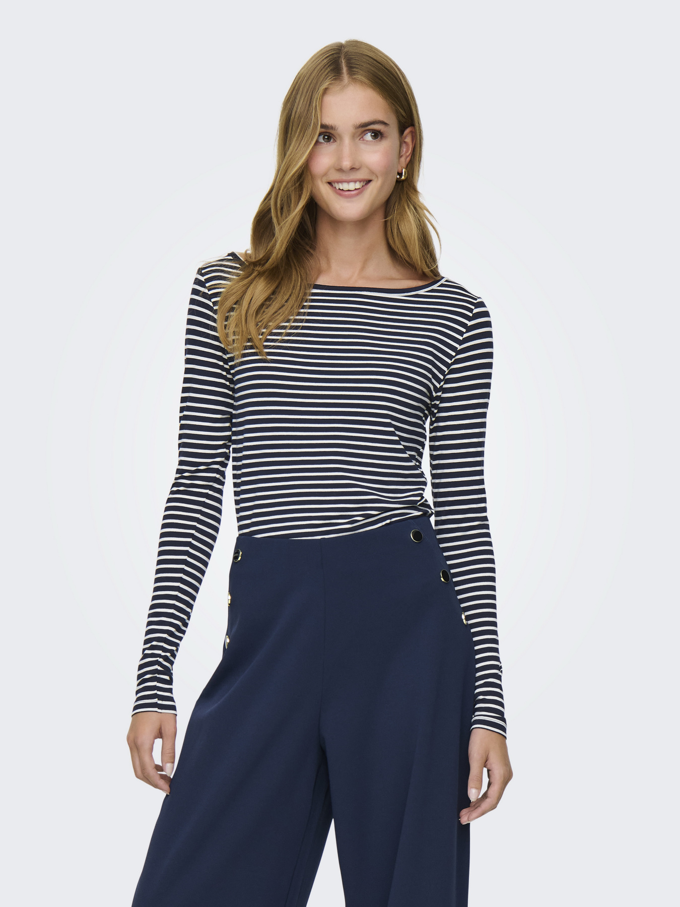 Лонгслів JDY модель 15364527_Sky Captain CLOUD DANCER Фото