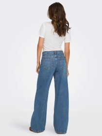 Широкі джинси JDY модель 15366873_Medium Blue Denim Фото