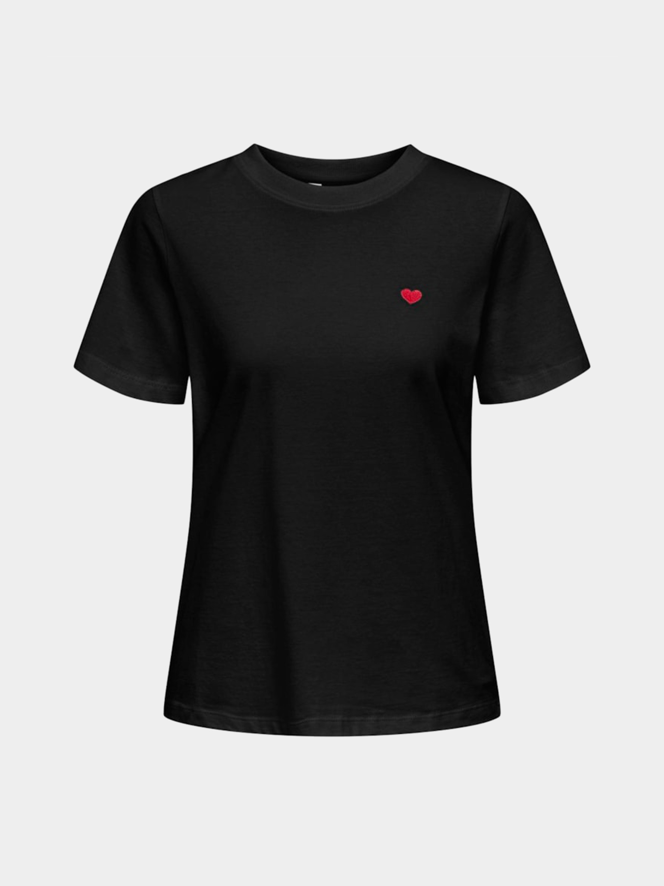 Футболка JDY модель 15298612_Black BITTERSWEET HEART Футболка JDY модель 15298612_Black BITTERSWEET HEART Фото