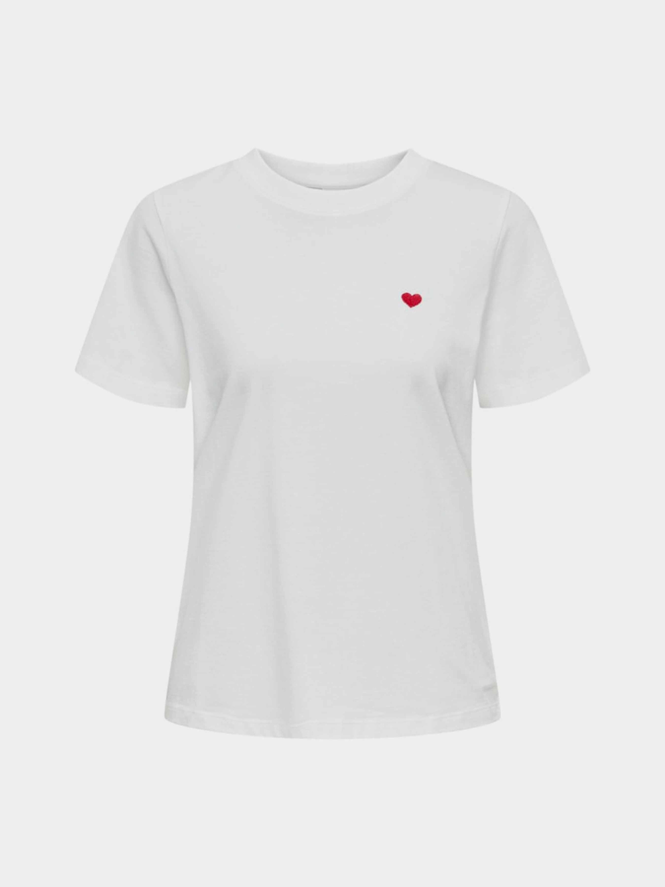 Футболка JDY модель 15298612_Cloud Dancer BITTERSWEET H Фото